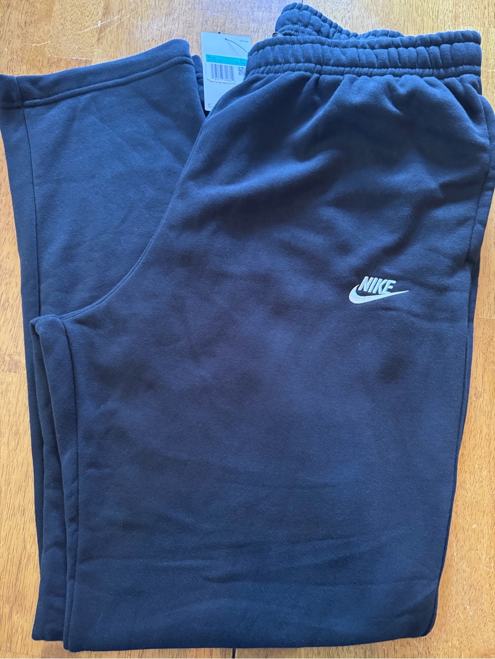 Nike Men's Sportswear Club Fleece Pants Black NWT Size XLT